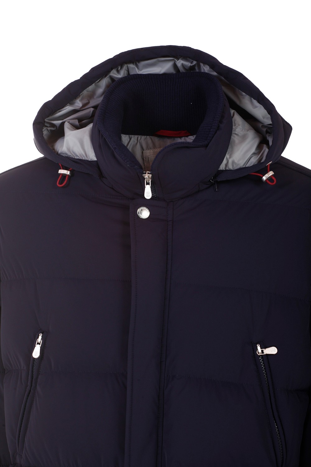 shop BRUNELLO CUCINELLI  Piumino: Brunello Cucinelli piumino con cappuccio staccabile.
Doppia chiusura con zip e bottoni automatici.
Cappuccio removibile.
Tasche alte con zip.
Tasche basse a toppa con patta e bottone.
Polsini in maglia a costina.
Due tasche interne con bottone e un portapenna.
Imbottitura realizzata con materiali naturali di alta qualità: 90% piumino d'oca, 10% piuma d'oca.
Composizione: 83% Poliammide 17% Elastan.
Fabbricato in Italia.. MM4031823-CON50 number 9026244